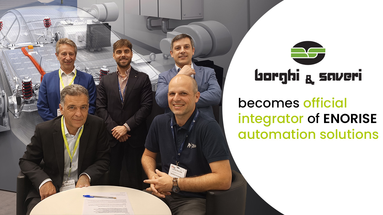 Borghi & Saveri becomes official integrator of ENORISE automation solutions in Italy