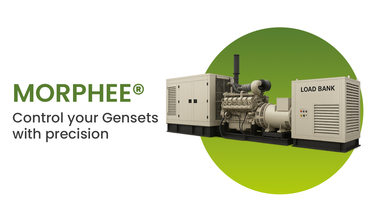 MORPHEE by ENORISE, Control your gensets with precision