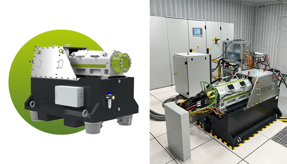 ENORISE schlüsselfertiger Elektromotoren-Prüfstand mit realer Installation und Konstruktionsplanung für die Prüfung von Elektromotoren und elektrischen Antriebssträngen